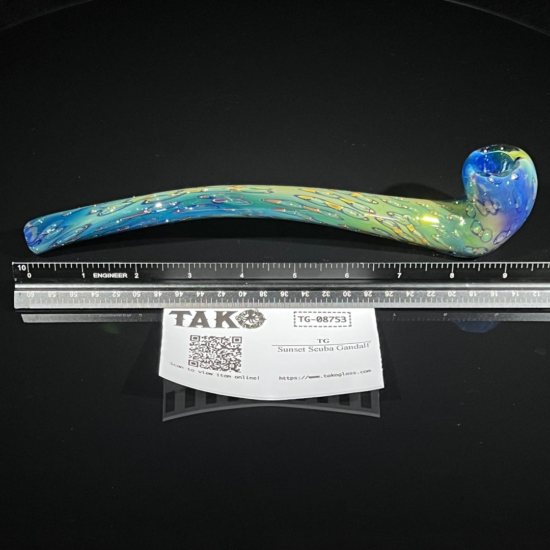 Sunset Scuba Gandalf Glass Pipe TG