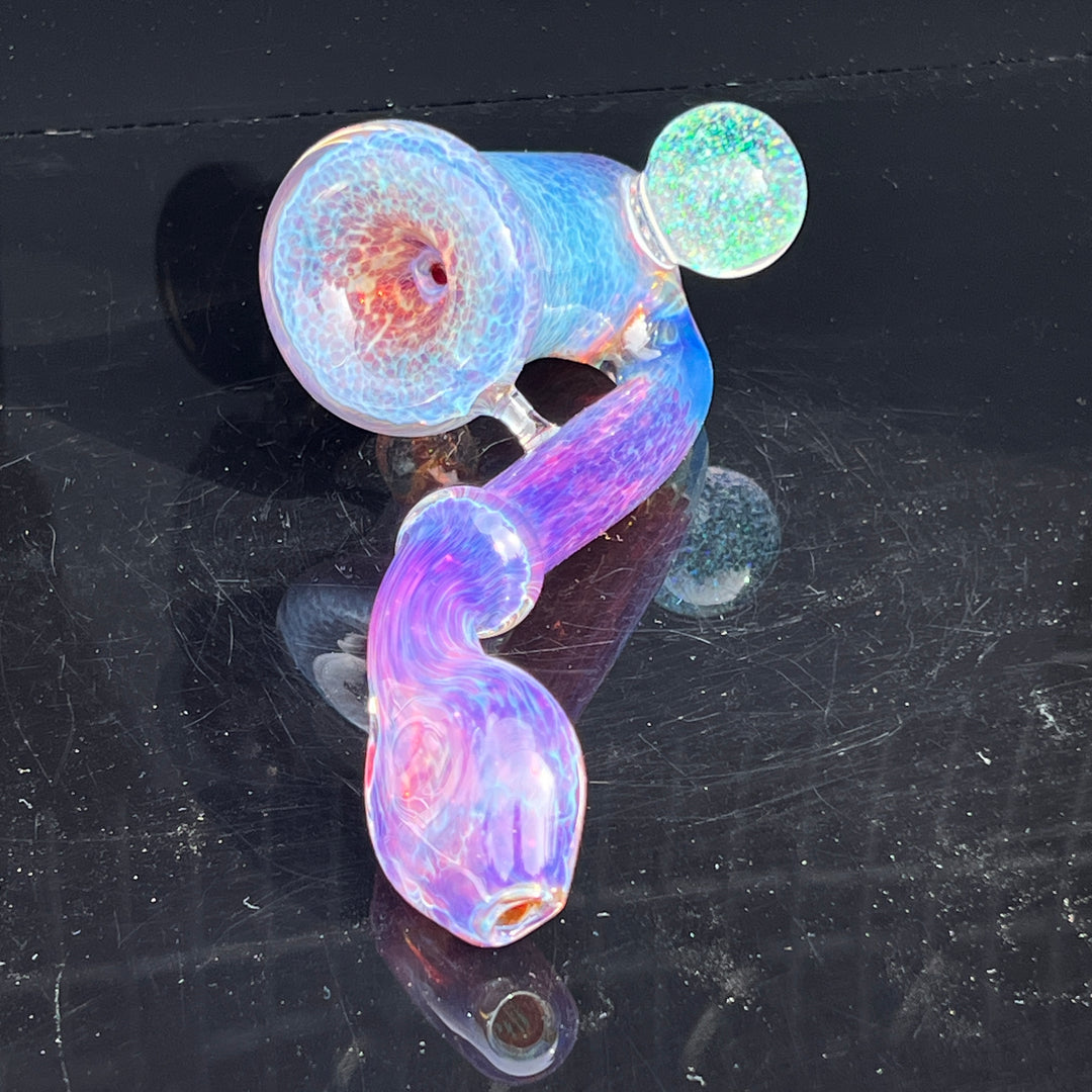 Nebula's Magic Marble Sherlock Glass Pipe Tako Glass   