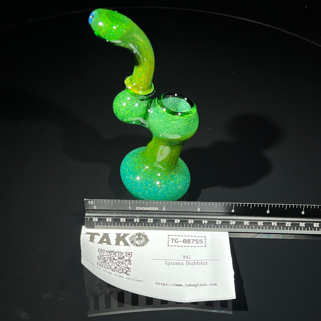 Iguana Bubbler Glass Pipe TG