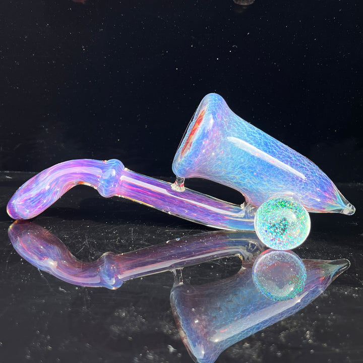 Nebula's Magic Marble Sherlock Glass Pipe Tako Glass   