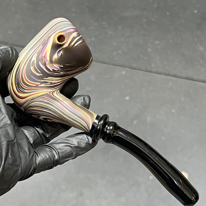 The Dwarf Woodgrain Pipe Glass Pipe Wazoo Glass