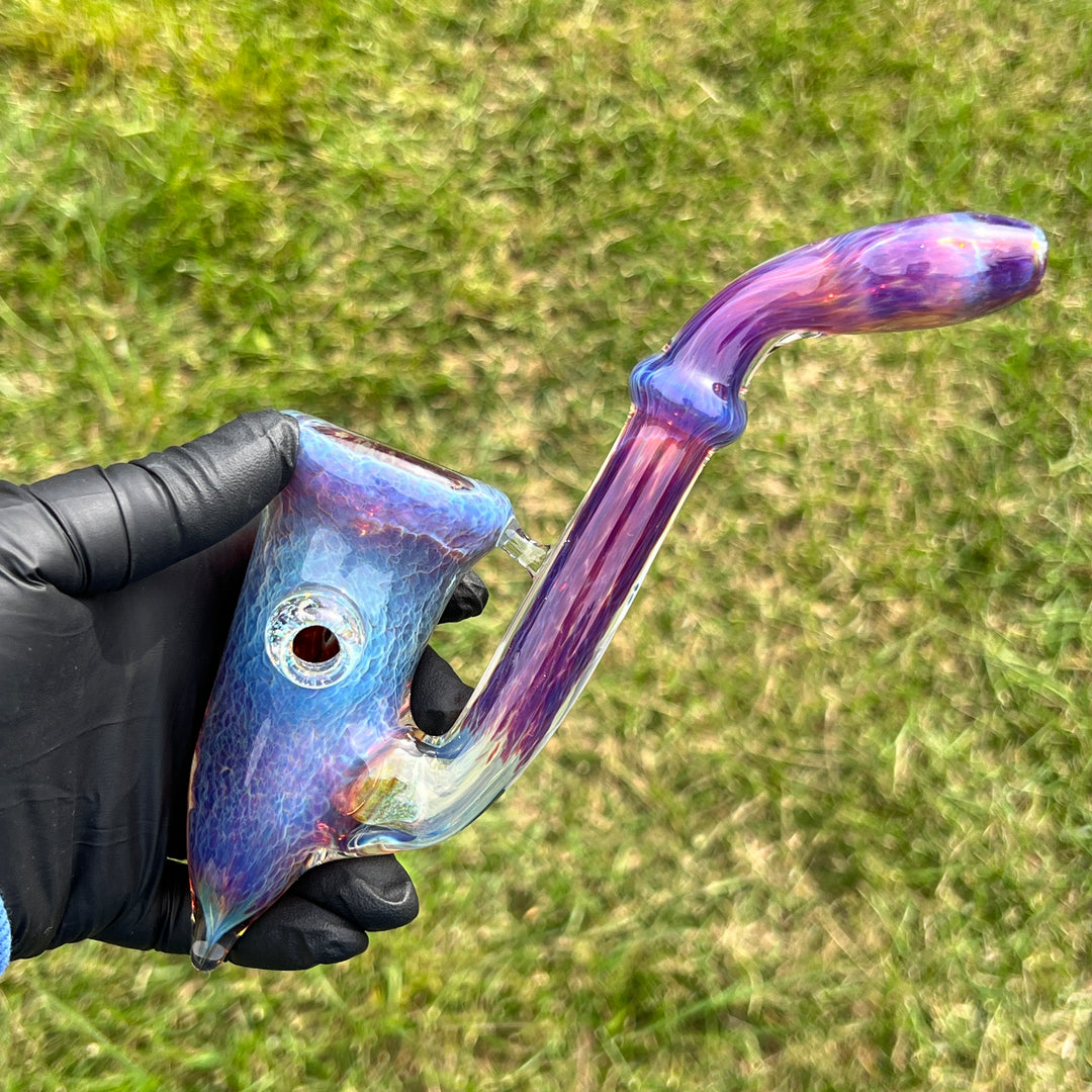 Nebula's Magic Marble Sherlock Glass Pipe Tako Glass   