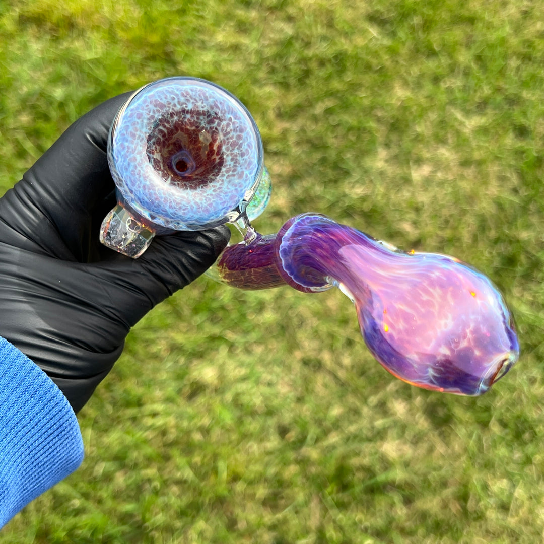 Nebula's Magic Marble Sherlock Glass Pipe Tako Glass   