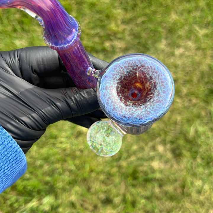 Nebula's Magic Marble Sherlock Glass Pipe Tako Glass   