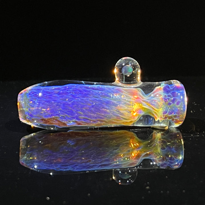 Purple Ghost Opal Chillum Glass Pipe Tako Glass   