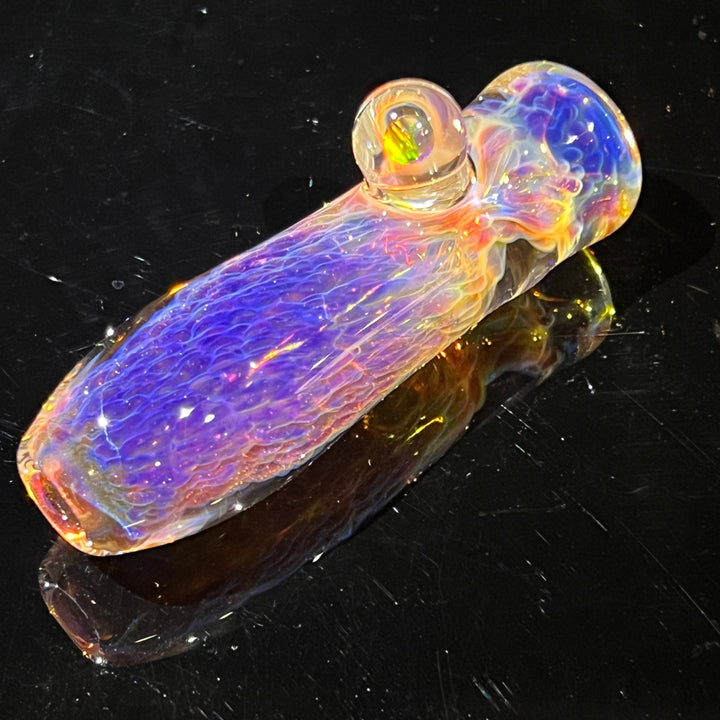 Purple Ghost Opal Chillum Glass Pipe Tako Glass   