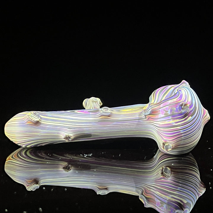 Woodgrain Branch Spoon Glass Pipe Wazoo Glass