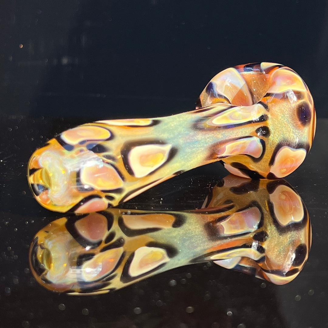 Leopard Pipe Glass Pipe Beezy Glass   