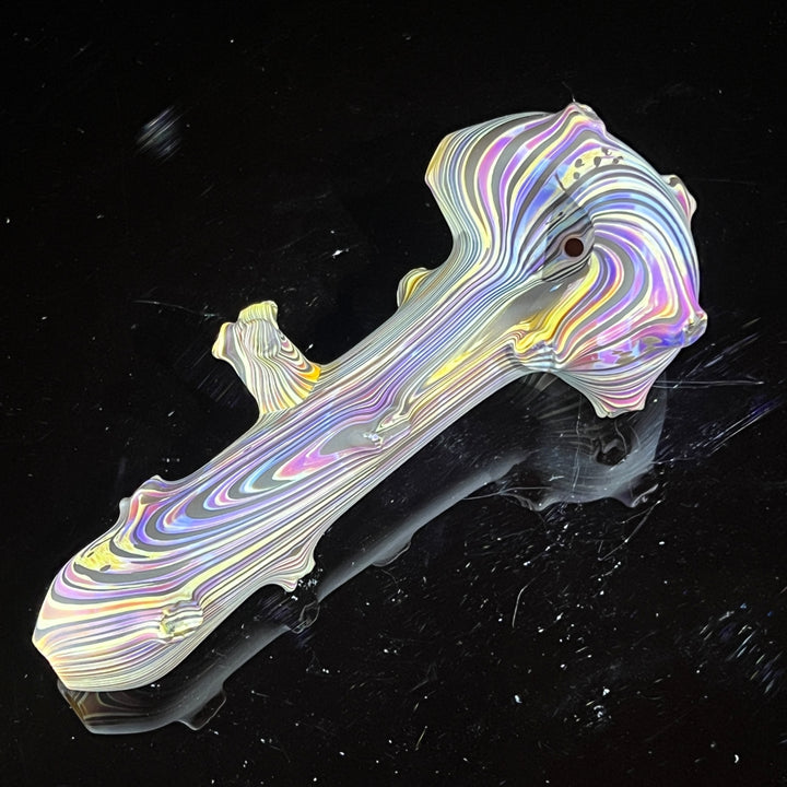 Woodgrain Branch Spoon Glass Pipe Wazoo Glass