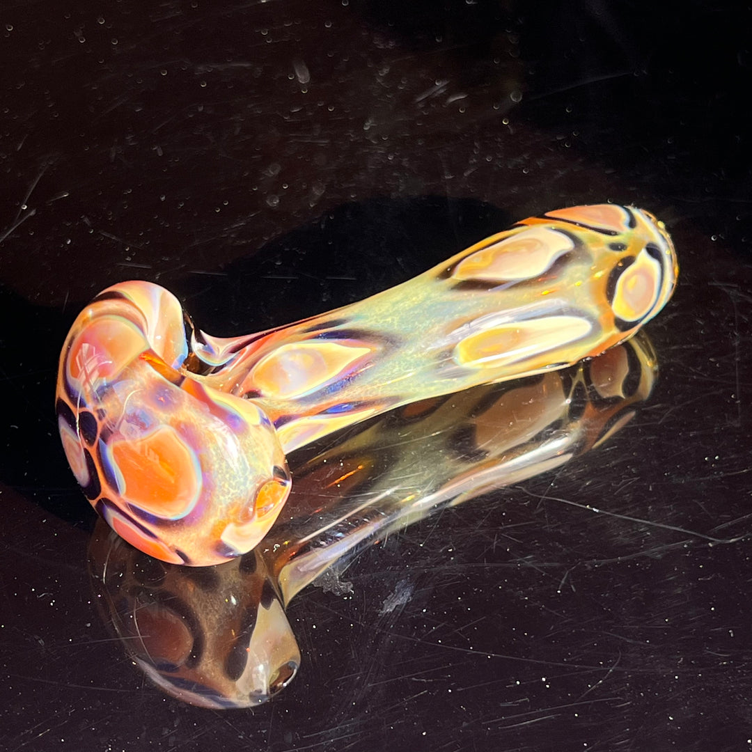 Leopard Pipe Glass Pipe Beezy Glass   