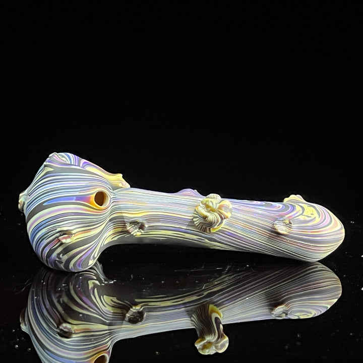 Woodgrain Branch Spoon Glass Pipe Wazoo Glass