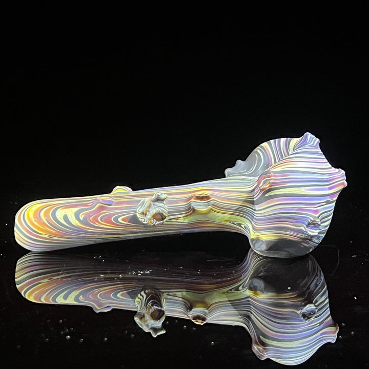 Woodgrain Branch Spoon Glass Pipe Wazoo Glass