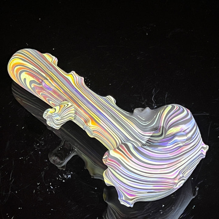 Woodgrain Branch Spoon Glass Pipe Wazoo Glass