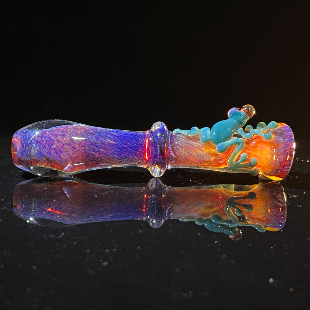 Frog Chillum Glass Pipe Beezy Glass   