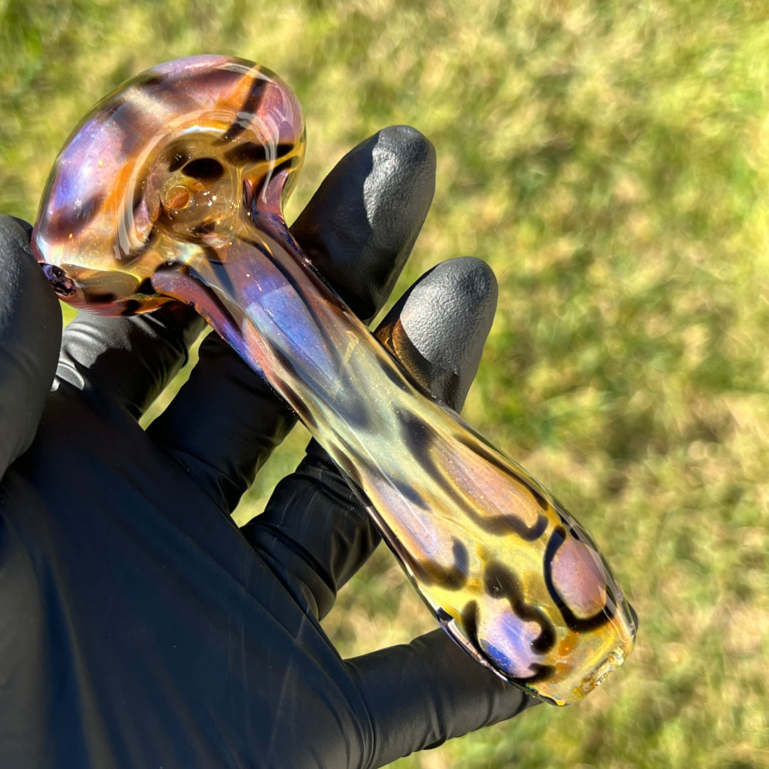 Leopard Pipe Glass Pipe Beezy Glass   