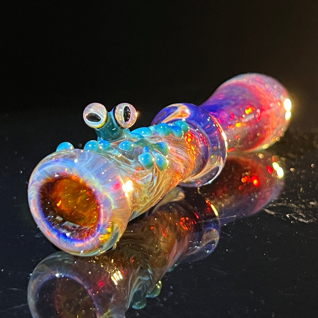 Frog Chillum Glass Pipe Beezy Glass   