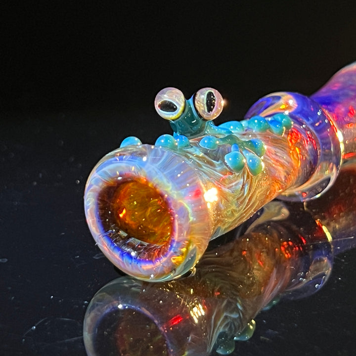 Frog Chillum Glass Pipe Beezy Glass   