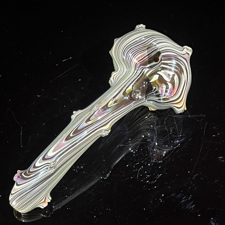 The Hunter Woodgrain Spoon Glass Pipe Wazoo Glass