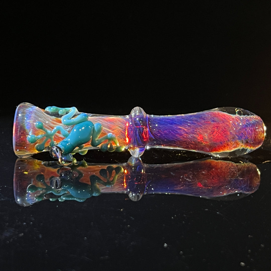 Frog Chillum Glass Pipe Beezy Glass   