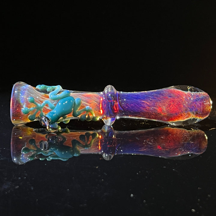 Frog Chillum Glass Pipe Beezy Glass   