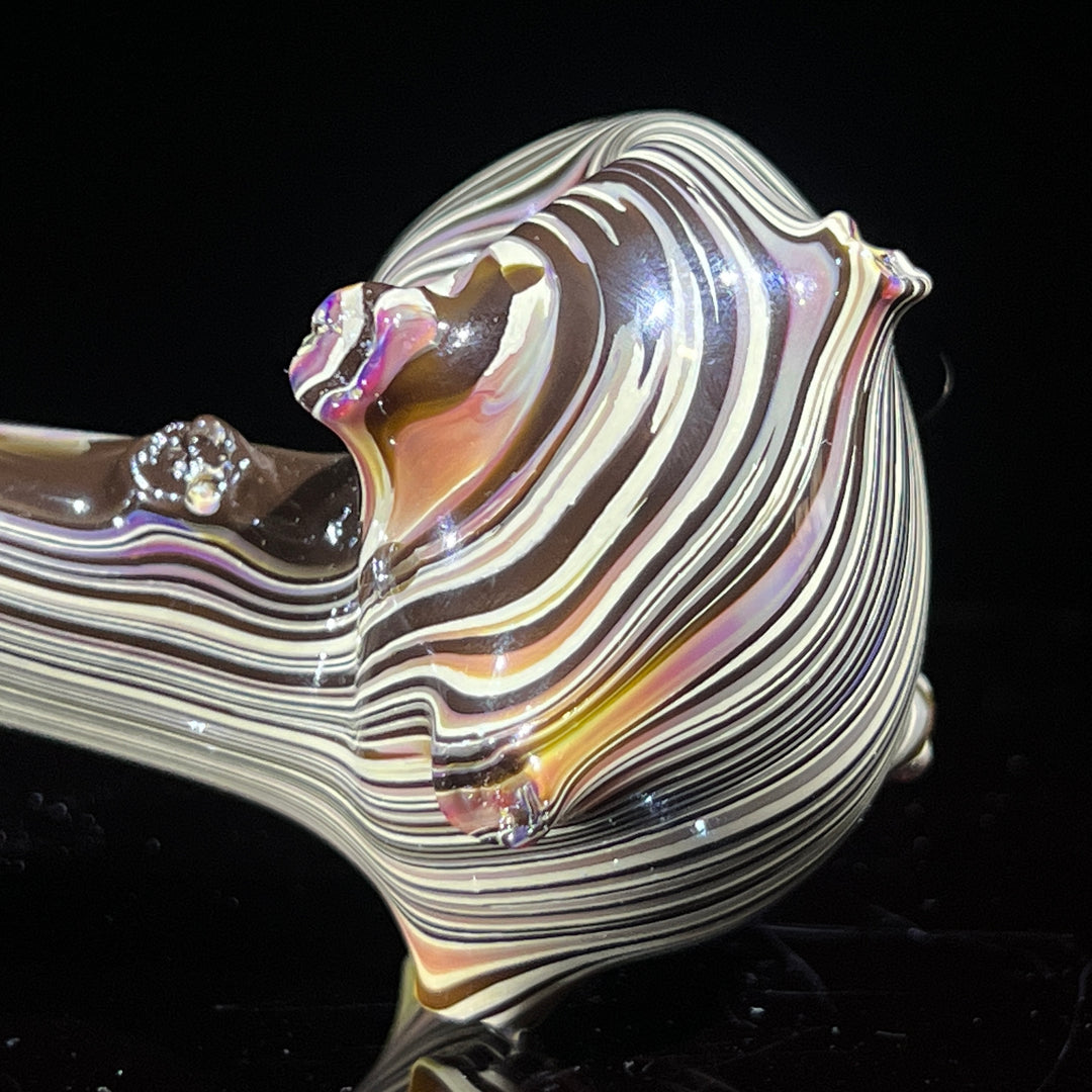 The Hunter Woodgrain Spoon Glass Pipe Wazoo Glass