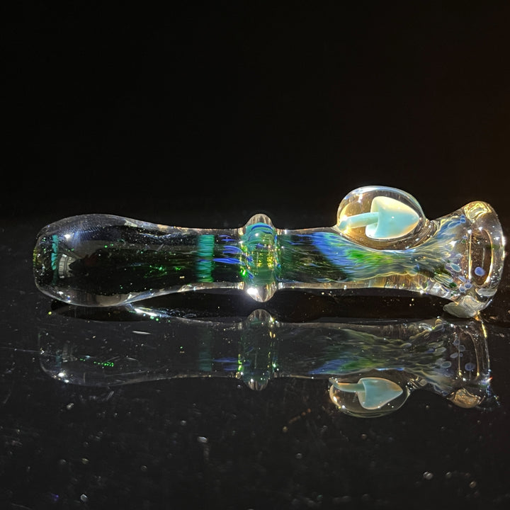 Mushroom Chillum Glass Pipe Beezy Glass   