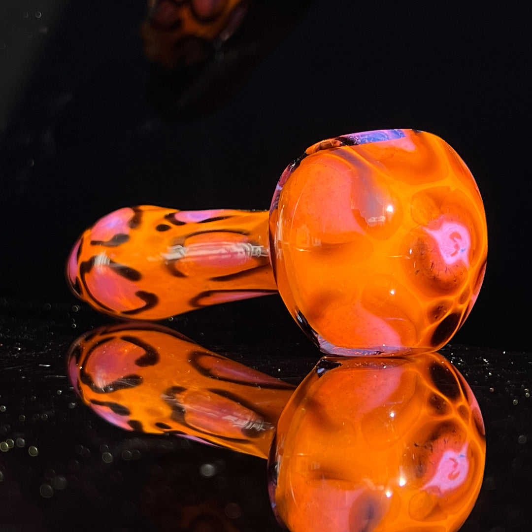 Leopard Pipe Glass Pipe Beezy Glass   