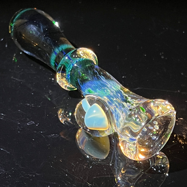 Mushroom Chillum Glass Pipe Beezy Glass   