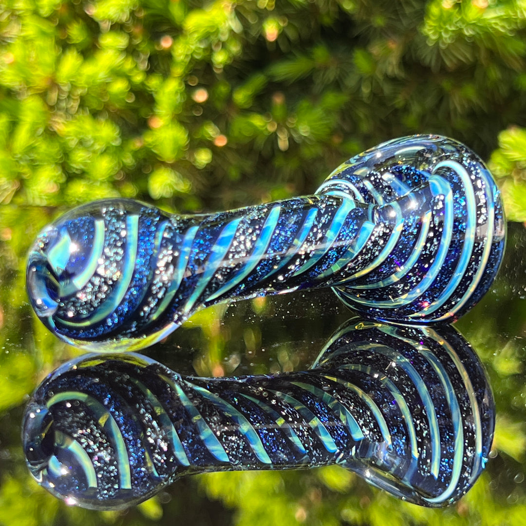 Dichro 4 Strip Glass Pipe Glass Pipe Tiny Mike   