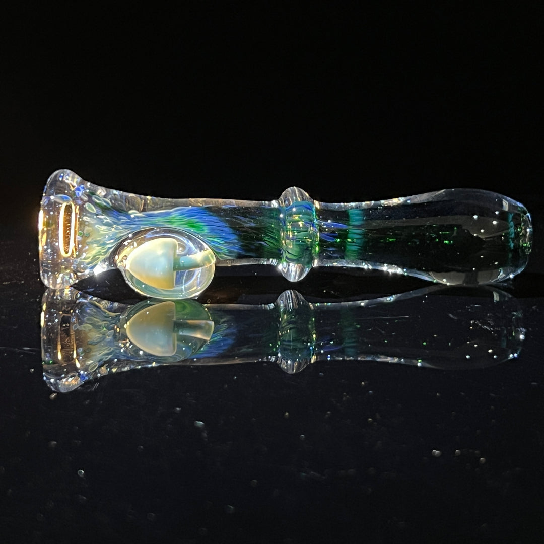 Mushroom Chillum Glass Pipe Beezy Glass   