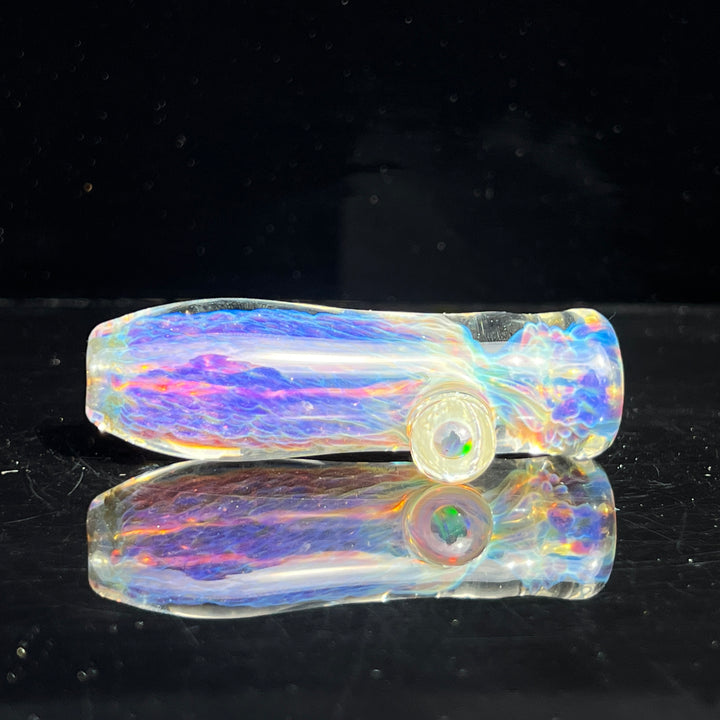 Purple Ghost Opal Chillum Glass Pipe Tako Glass   