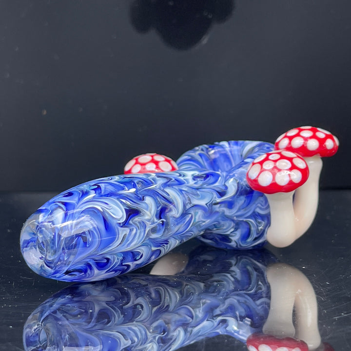 Mushroom Glass Pipe Combo Glass Pipe GXG Studio   