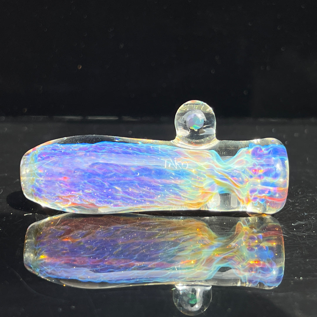 Purple Ghost Opal Chillum Glass Pipe Tako Glass   