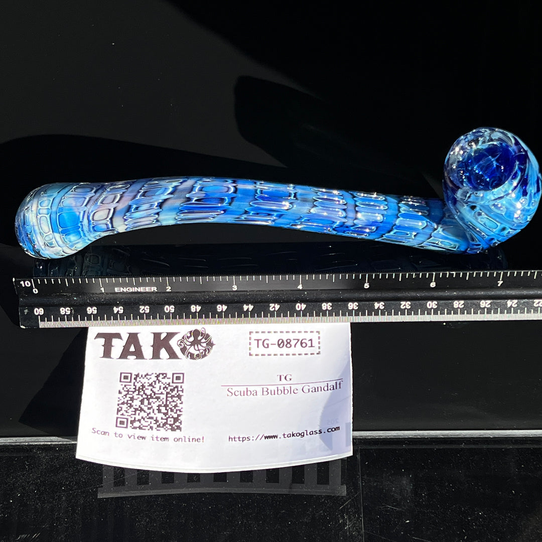 Scuba Bubble Gandalf Glass Pipe TG