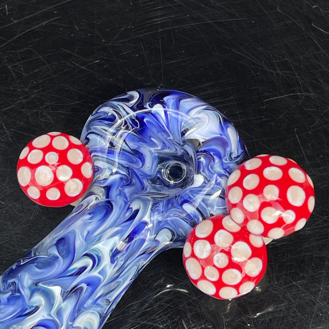 Mushroom Glass Pipe Combo Glass Pipe GXG Studio   