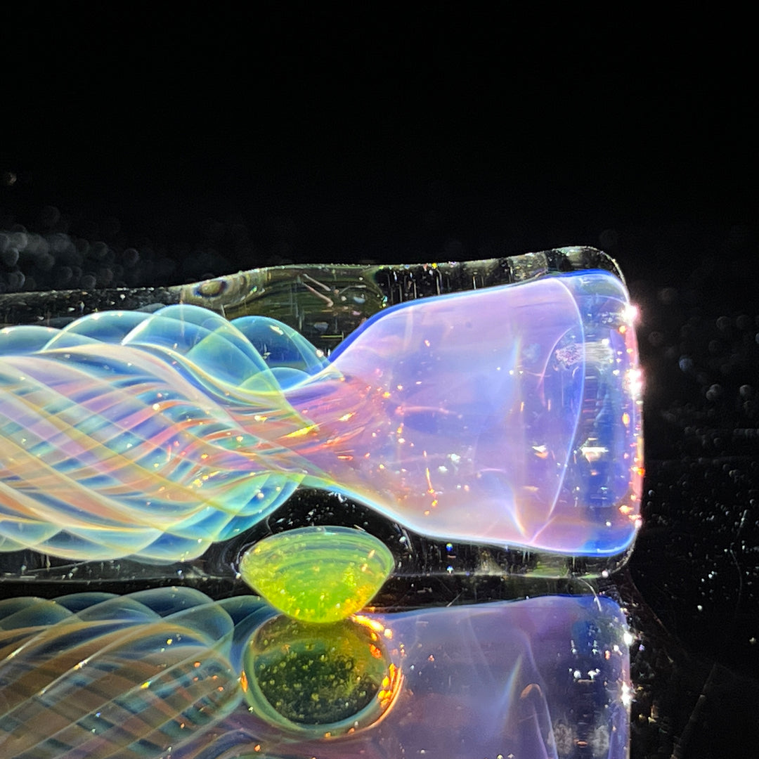 Thick Fume Chillum Glass Pipe Chuck Glass   