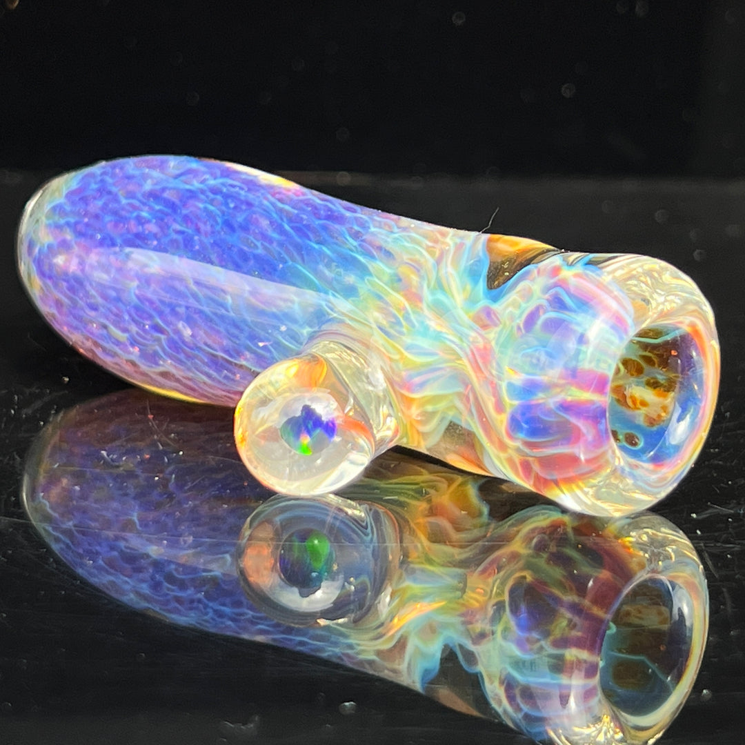 Purple Ghost Opal Chillum Glass Pipe Tako Glass   