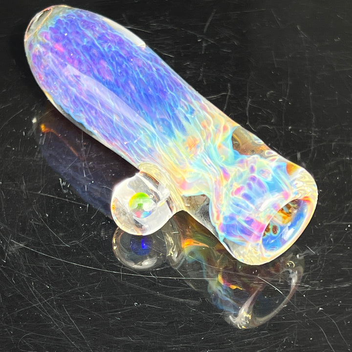 Purple Ghost Opal Chillum Glass Pipe Tako Glass   