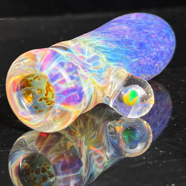 Purple Ghost Opal Chillum Glass Pipe Tako Glass   