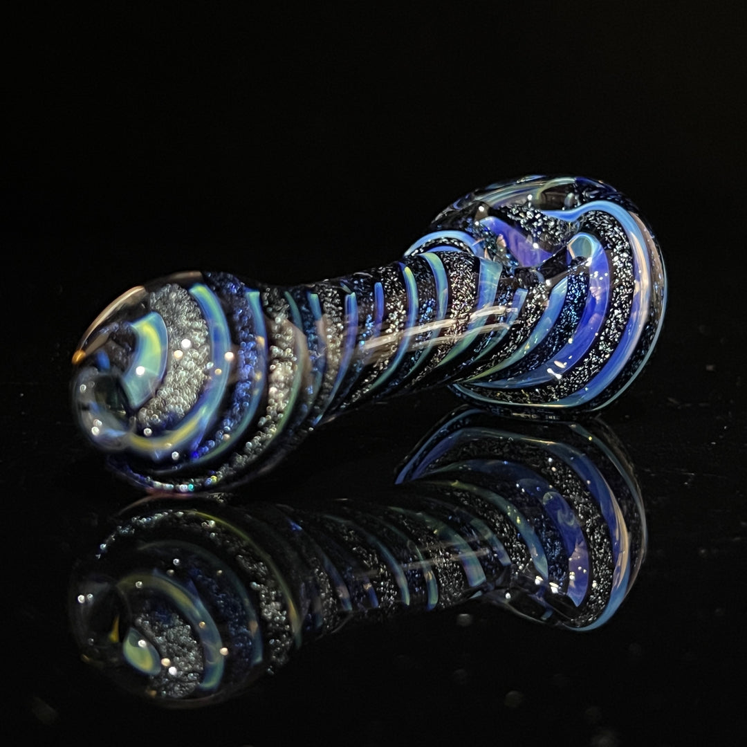 Dichro 4 Strip Glass Pipe 18 Glass Pipe Tiny Mike   