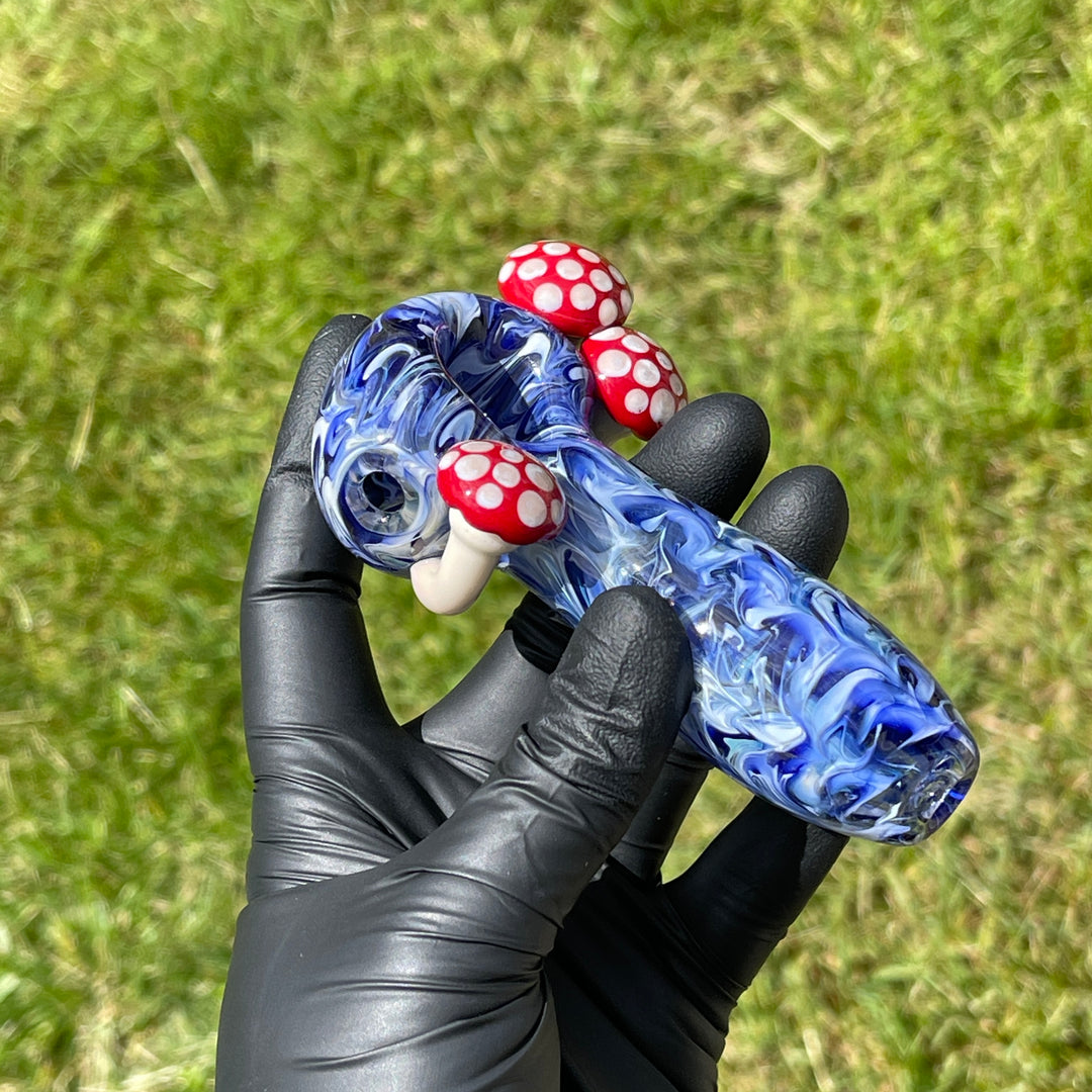 Mushroom Glass Pipe Combo Glass Pipe GXG Studio   