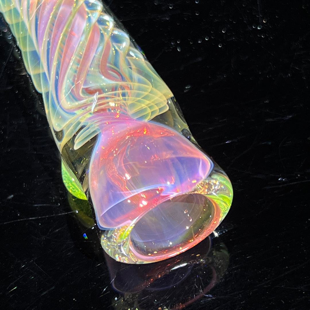 Thick Fume Chillum Glass Pipe Chuck Glass   