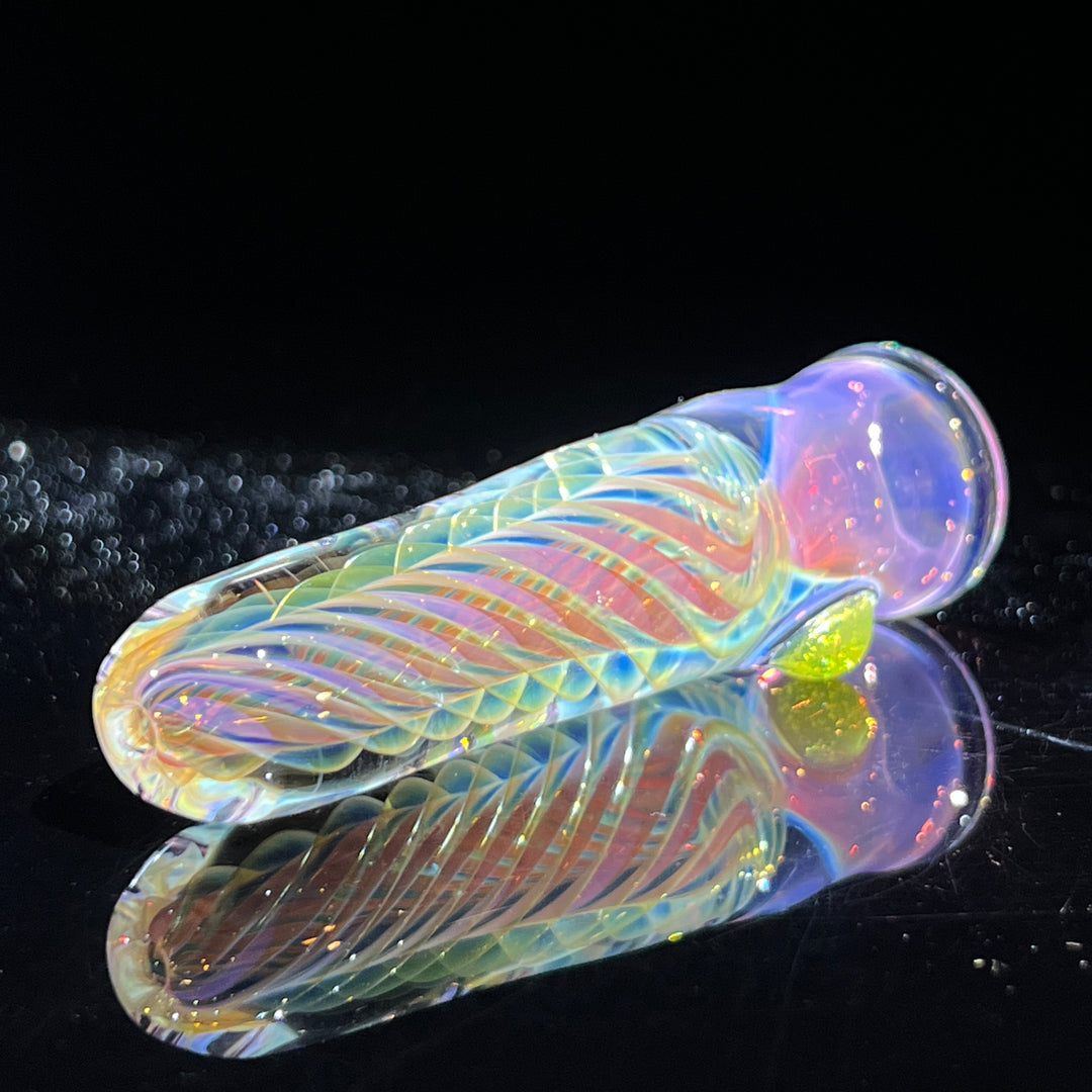 Thick Fume Chillum Glass Pipe Chuck Glass   