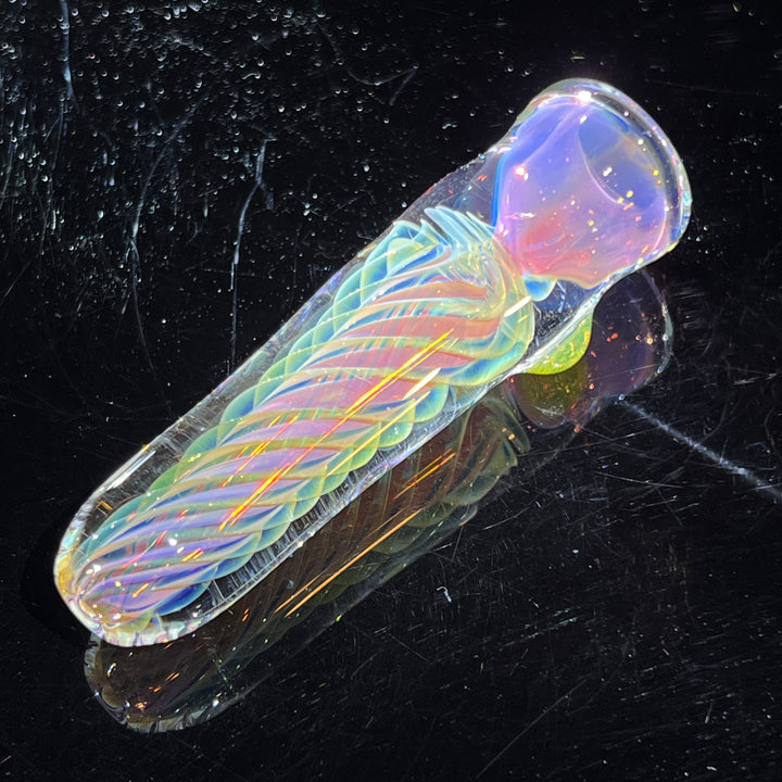 Thick Fume Chillum Glass Pipe Chuck Glass   