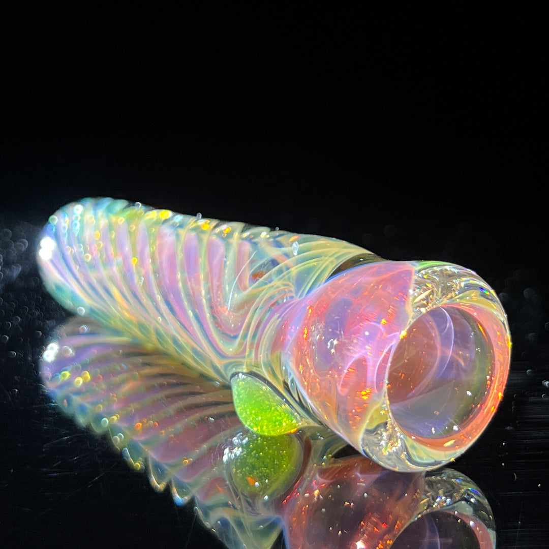 Thick Fume Chillum Glass Pipe Chuck Glass   