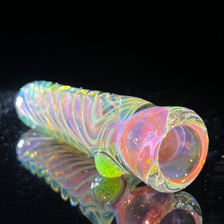 Thick Fume Chillum Glass Pipe Chuck Glass   