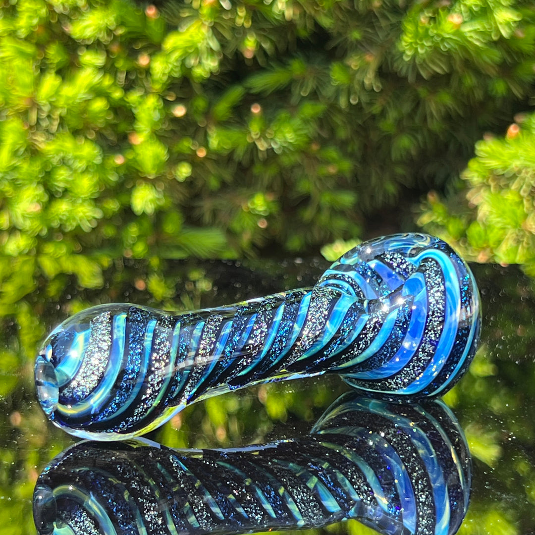 Dichro 4 Strip Glass Pipe 18 Glass Pipe Tiny Mike   