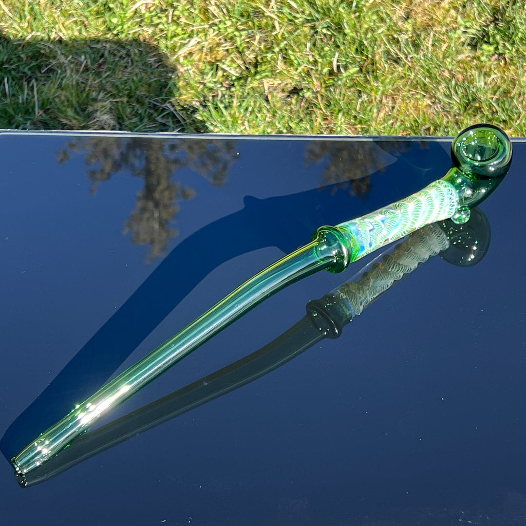 Green Dragon Gandalf Glass Pipe TG