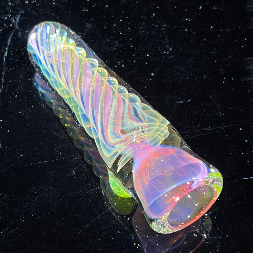 Thick Fume Chillum Glass Pipe Chuck Glass   