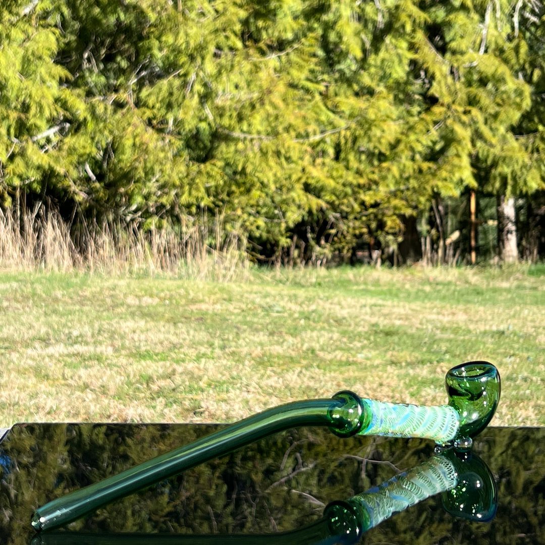 Green Dragon Gandalf Glass Pipe TG